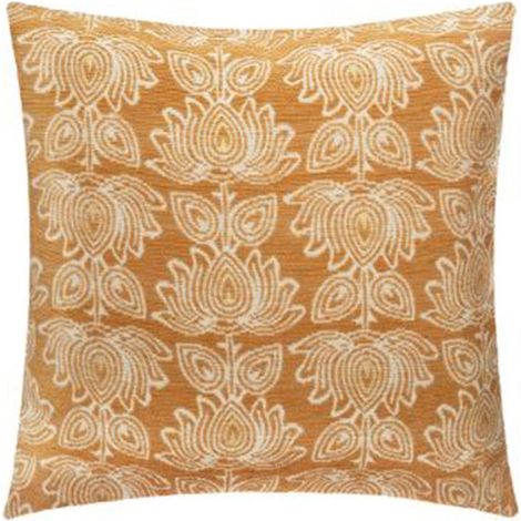 Housse de Coussin "Chen Ero" 40x40cm Ocre (1/4)