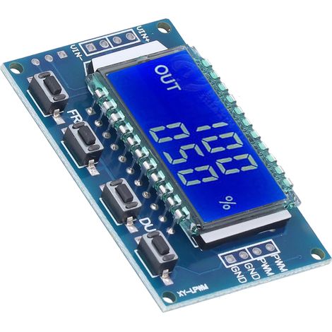 Signalgeneratormodul PWM Pulsfrequenz Tastverhältnis einstellbar Modul Rechteckwelle Rechteckwelle XYLPWM (1/5)