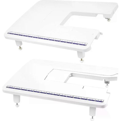 Table d'extension réglable pour machine à coudre Brother, confortable et en plastique.