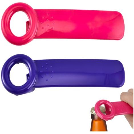 Ouvre-bouteille simple et original, lot de 2, adapté aux personnes souffrant d'arthrite, ouvre-bouteille pour l'arthrite, ouvre-bouteille pour bouteilles de bière, convient aux personnes âgées, aux en (1/5)