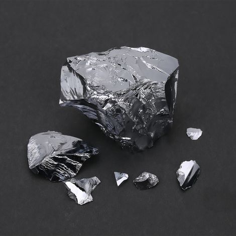 Silicium Métal Haute Pureté 99,99% Élément 14 Semi-conducteur Monocristallin Si Bloc 50g (1/5)