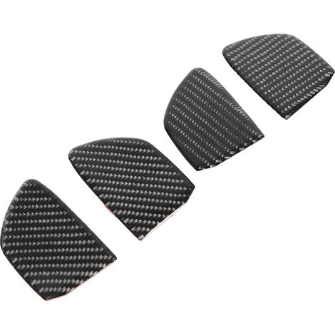 4 Pièces Carbone Fibre Poignée Porte Intérieure Couvre Bol Garniture Compatible Infiniti Q50 Q60 (1/5)