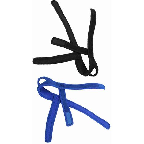 Bandeau Anti-Ronflement Homme Femme avec Mentonnière de Soutien (Bleu) (1/5)