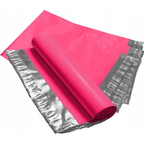 BOLSA DE POLIETILENO XL 50 unidades 500/600 ROSA