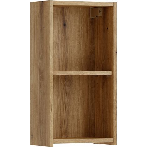 Étagère cube de salle de bain suspendue 30 x 57 cm NOVA chêne Coast Evoke