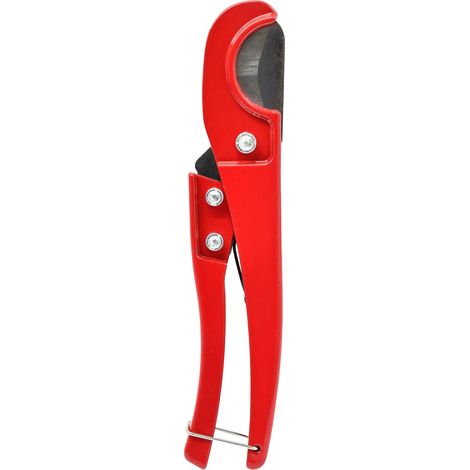 Dapetz ®Plastic Polythene PVC Pipe Rubber Neoprene Hose Cutter 32mm, Cuts PVC, polythene, Rubber and Neoprene Pipes and Hoses,Heavy Duty, Sprung Handle with Handle Lock,Easy to Use. (1/5)