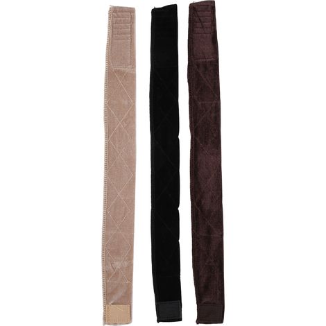 3pcs Bandeau Velours Extensible Serre-Tête Doux Bandeau Cheveux Sport Yoga (1/5)