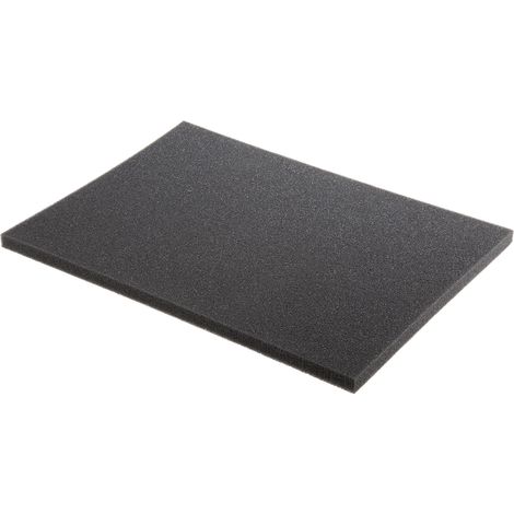 Rs Pro – Garnitures de mousse pour valise – Noir – Densité moyenne – Dimensions 390 x 290 x 16mm – Pour boîtes à outils empilables en ABS