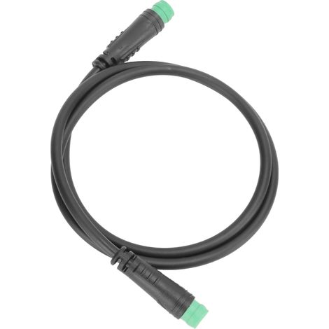 Câble d'extension étanche pour compteur de vélo électrique, câble d'extension 5 broches pour Bafang mâle-mâle. (1/5)