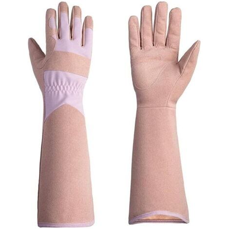 DEESSE SHOP-Gants d'élagage à la Rose pour Hommes et Femmes Gants de Jardinage résistants aux épines Gantelet en Microfibre Respirant Meilleurs Cadeaux de Jardin Gants de Jardinage à Manches Longues p (1/5)