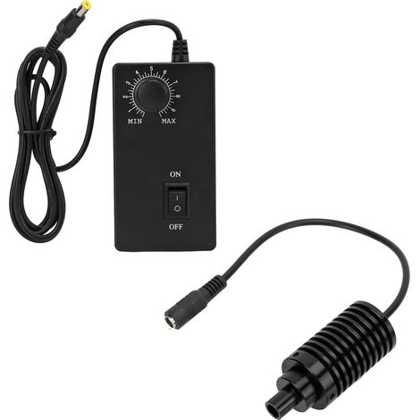 Microscope à LED réglable, éclairage coaxial durable, lampe spot AC 100‑240V, prise européenne, blanc 10mm (1/5)