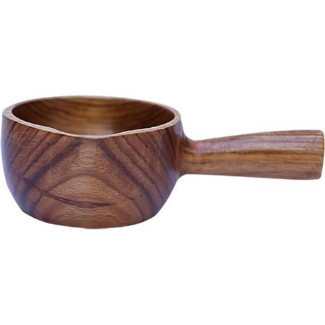 Wasserschöpfkelle aus Holz im japanischen Stil, geeignet für Sauna, Garten, Teetrinken und andere Anlässe. (1/5)