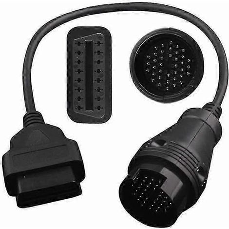 KLVGTIFS PU - Adaptateur de diagnostic OBD2/OBD II 38 broches vers 16 broches pour connecteur OBD 38 broches (MB) (1/5)
