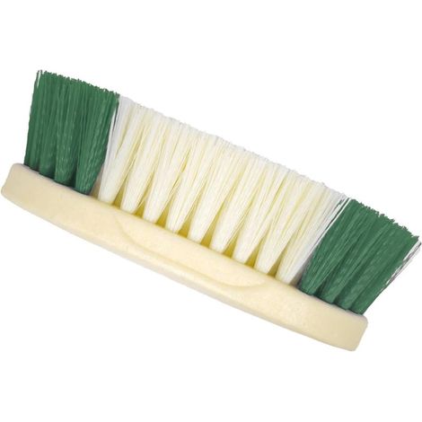 Horse Grooming Brush, Shedding Comb, Ergonomic Pet Cleaning Tool, Hard Bristles for Deep Cleaning, Sturdy for Livestock Care, Ideal for Horses Cattle, Comfortable Grip, Black, 1 Pack (1/5)