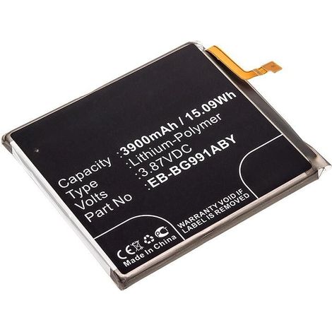 CoreParts Li-Polymer 15,09 Wh 3,87 V 3900 mAh Akku für Samsung Galaxy S21 5G, MBXMP-BA1434