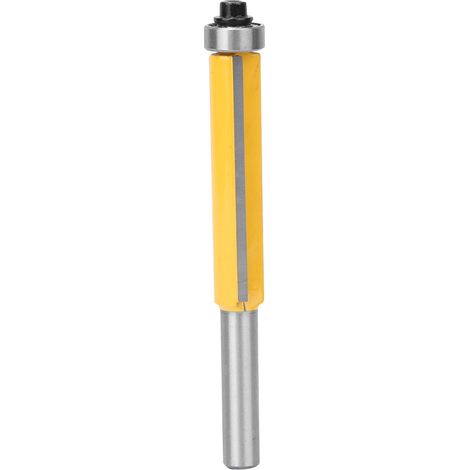 Fraise à bois à queue de 8 mm avec roulement pour le fraisage à ras (812,750,8 mm)