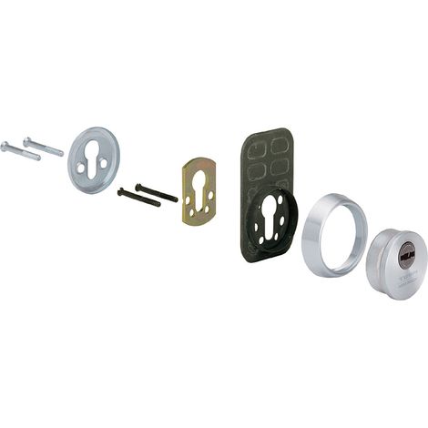 Escudo Cilindro E800 Acero Inox Alta Seguridad Tesa (1/3)