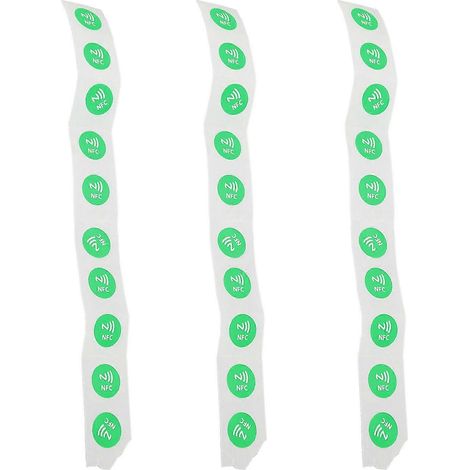 30 NFC-Tags, NFC-Aufkleber, kompatibel mit TagMo und Amiibo, 504 Byte Speicher, vollständig programmierbar