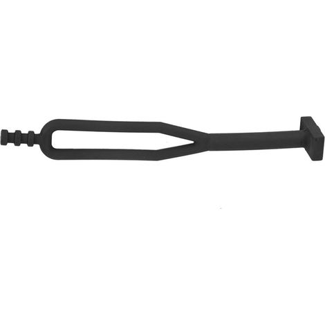 Support de batterie latéral en caoutchouc avec sangle, accessoire de fixation pour moto HUSQVARNA 14-19 (noir) (1/5)
