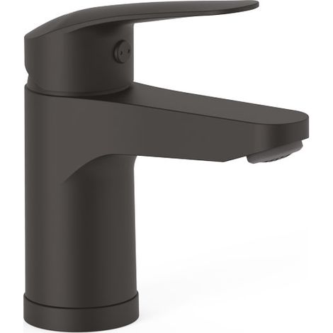 MONOMANDO PARA LAVABO BASE-TRES PLUS NEGRO MATE