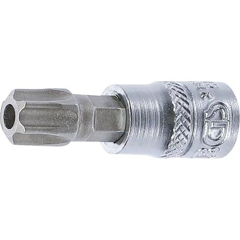 Douille à Embouts 6,3 mm (1/4) Profil T Torx avec Perçage T50 - Acier Résistant - Précision et Durabilité - D-Work (1/5)