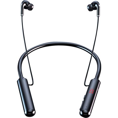 Neue S960 Bluetooth-Kopfhörer, kabellos, 5.0, Nackenbügel, In-Ear, Kartenfach, Dual-Ear, Sport, Laufen – Schwarz (1/3)