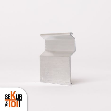 Raccord aluminium pour solin K63 – Toiture EPDM – SEKURTOIT