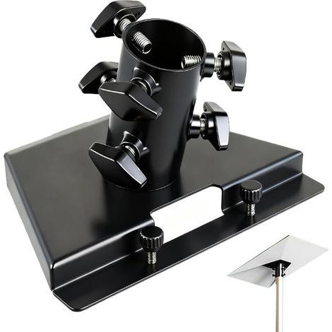 Adaptateur de tube Starlink Gen 3, support Starlink Gen 3 amélioré, support de mât Starlink, compatible avec l'antenne standard Starlink, compatible avec les mâts de 1.1-2.1 pouces(28-54 mm ) (1/5)