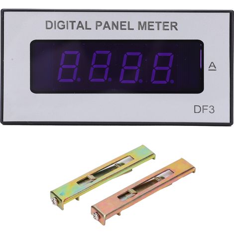 Compteur Numérique de Courant Continu DF3 DC10A 220V - Affichage Digital pour Mesures de Courant (1/5)