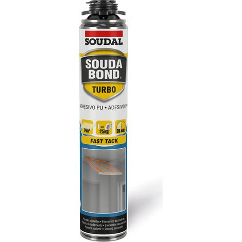 Adhesivo Poliuretano Soudabond Easy Turbo Pistola (1/3)