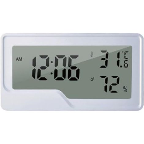 Station température/humidité avec horloge, pour chambre bébé (1/5)