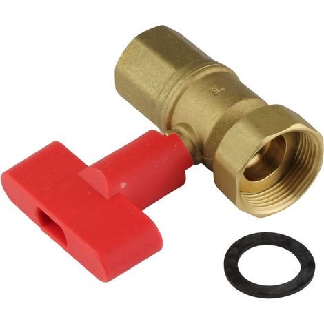 BOSCH Rubinetto a sfera c. valvola antiritorno 1 FL G1 1/4, 5584744