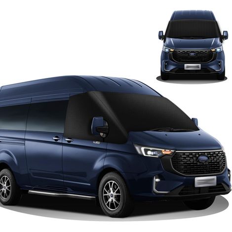 Windschutzscheibenabdeckung für Ford Transit MK7, 600D Wasserdicht, Sonnenschutz, Ganzjahresabdeckung (1/5)