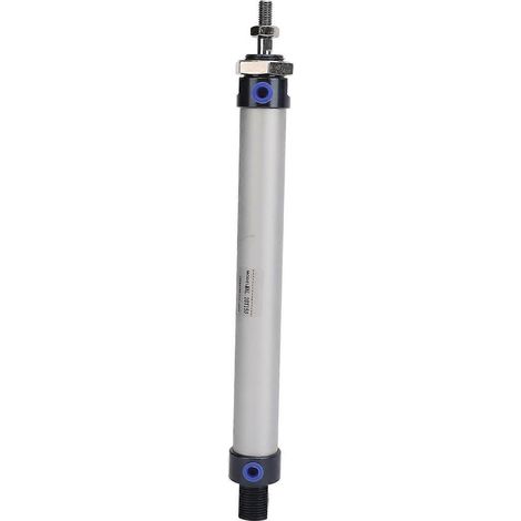 Kompakter Luftzylinder aus Aluminiumlegierung, 20 mm Bohrung, 150 mm Hub, M10x1,25 Kolbenstange