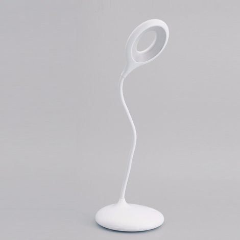 Jandei - Lámpara Escritorio LED 3W Usb Recargable Regulable y Orientable Con Bateria Luz Blanca (1/5)
