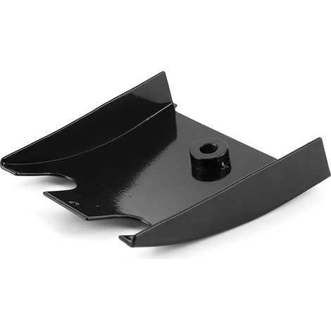 Panneau d'extension de réservoir pour moto FLTR FLTCU FLHT, couvercle noir avec fixation par adhésif (1/5)