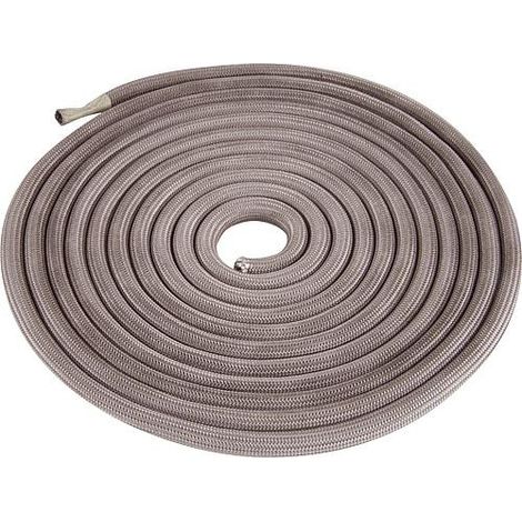 Joint corde creuse diam. 9,5 mm, gris 3 m