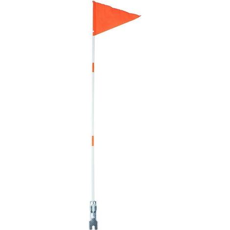 Multifunktionales Fahrrad-Fahnenmast-Montageset mit Stange – 125,00 x 27,50 x 1,00 cm – Verschiedene Farben (1/3)