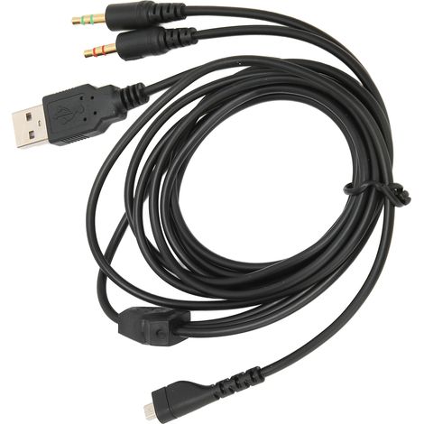 Câble de connexion USB vers Jack 3.5mm pour casque SteelSeries Arctis avec prise Lightning