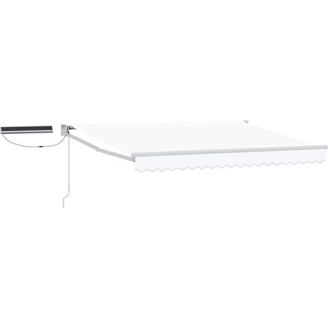 Toldo Retráctil Eléctrico 3 x 2,5 m 100% Poliéster y Aluminio vidaXL