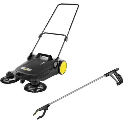 Kärcher Kehrmaschine S 4 Twin GoFurther inkl. Greifzange 68 cm Arbeitsbreite