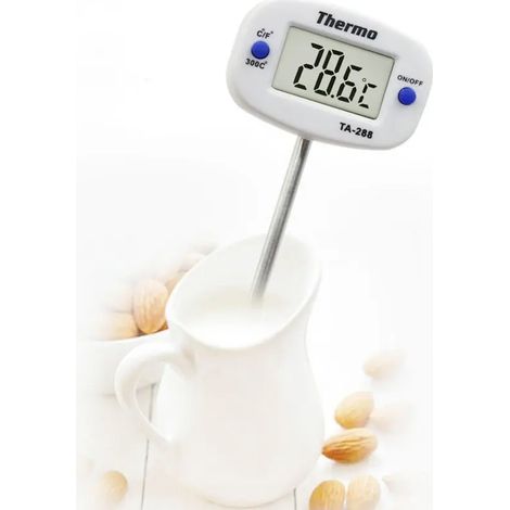 Thermomètre alimentaire numérique LCD, thermomètre à sonde pour barbecue (1/4)