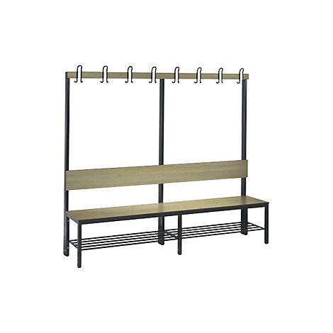 C+P  Panca per spogliatoi COMFORT  un lato utile  HPL 