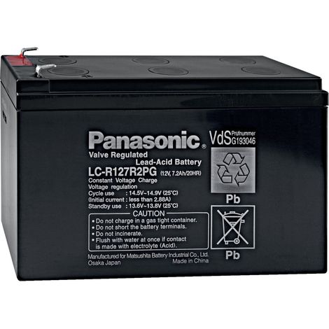 Schneider Electric Pile rechargeable spéciale plomb-gel 7.2 Ah 12 V 1 pc(s) R921922 (1/3)