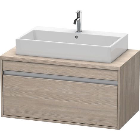 KETHO mobile console basso 480x1000x550mm pino argento