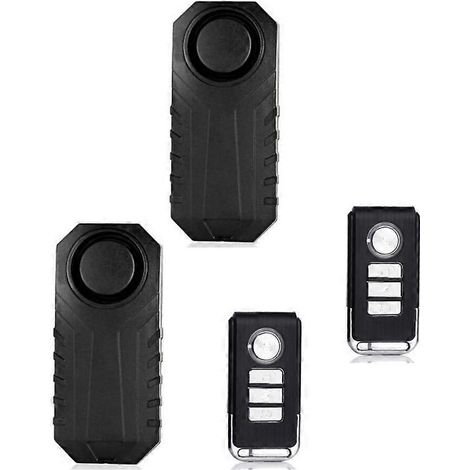 Alarma antirrobo para motocicletas con control remoto, súper potente (paquete de 2). (1/4)