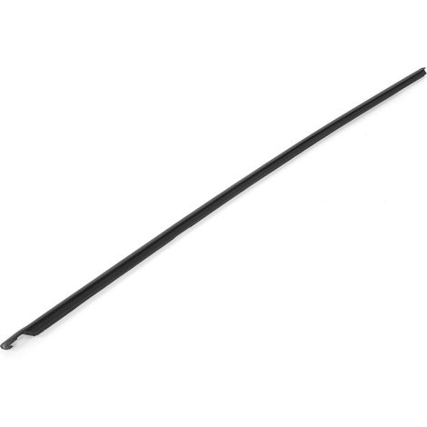 La baguette décorative extérieure en verre noir mat pour la porte arrière droite est compatible avec les BMW Série 3 E90 E91 (référence 51357060250). (1/5)