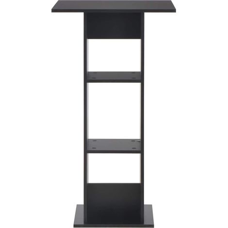 Maison Exclusive - Tavolo da Bar Nero 60x60x110 cm (1/5)