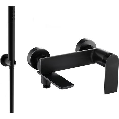 Mexen Zero R70 ensemble bain-douche avec kit de douche, noir - 7113R70-70 (1/3)