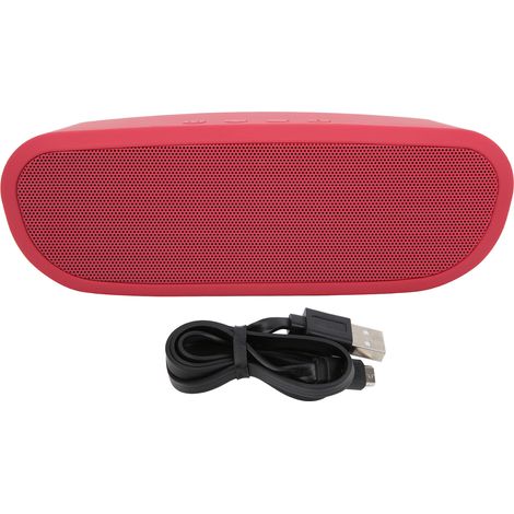 S9 Red Kabelloser Bluetooth-Lautsprecher mit wasserdichtem ABS-Gehäuse (IPX5-Design), Anruffunktion und integriertem Akku (1/5)